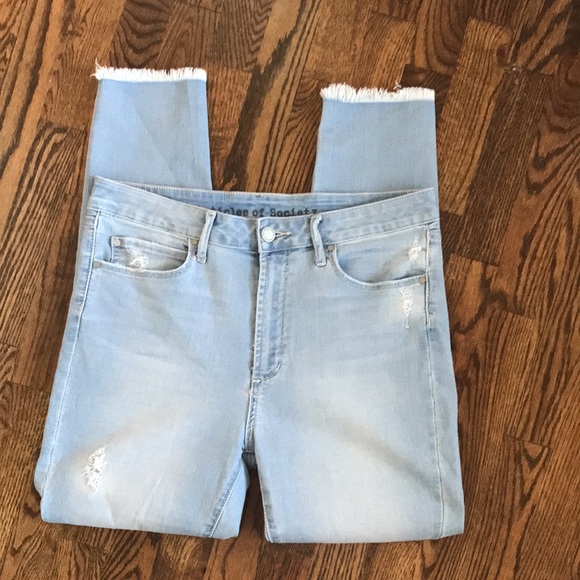 Articles of Society High Rise Distressed Skinny Jeans - Picture 4 of 13